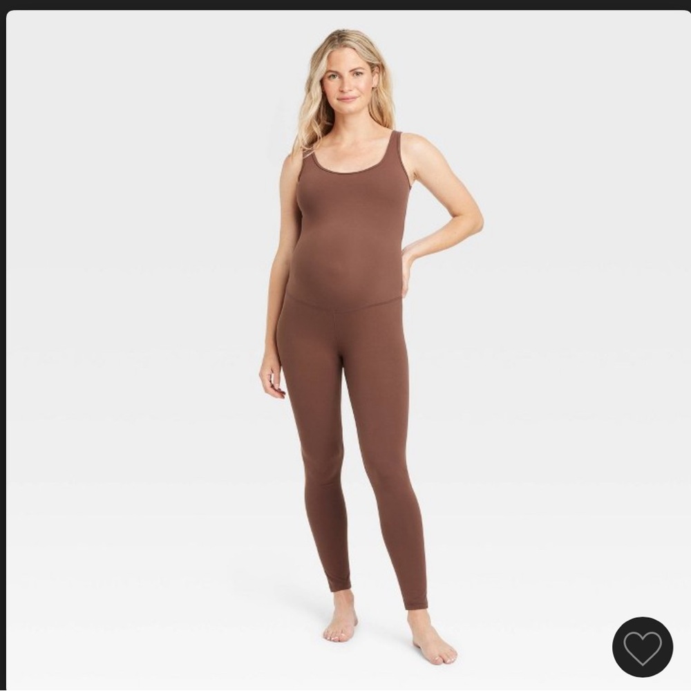 Brown Maternity Jumper